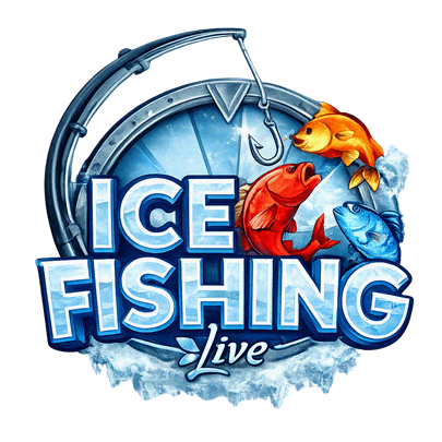 Ice Fishing slotas su žvejybos žiemą tema ir linksma mechanika
